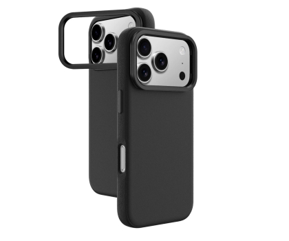 Etui do telefonów AmazingThing Glamour iPhone 17 Pro z podstawką czarne